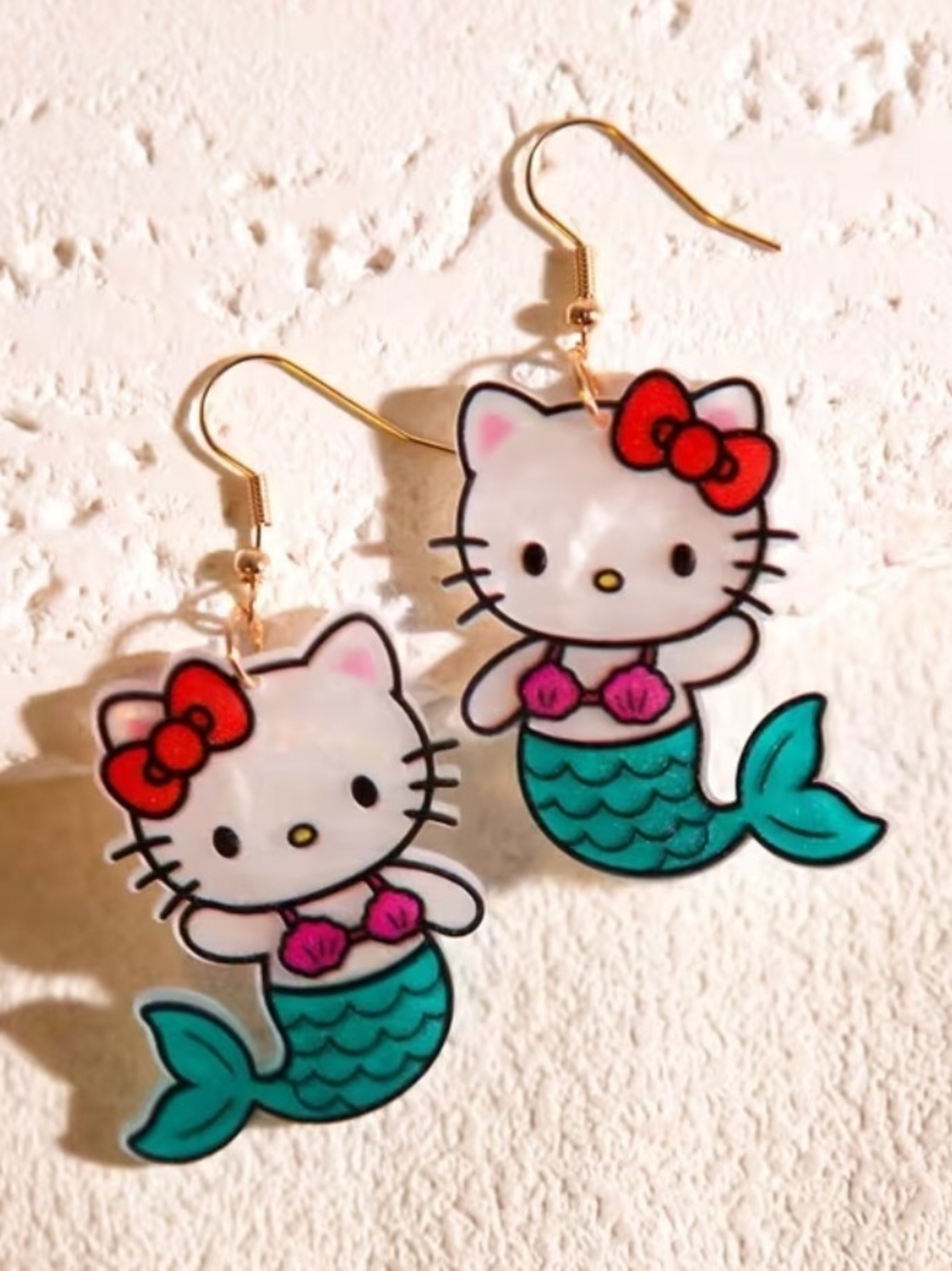 Hello Kitty Mermaid Earrings
